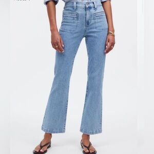 Madewell mid rise kick out crop Women's Jeans